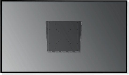 Cavus WMU200 - Vaste TV Muurbeugel - 23-42 inch - Zwart