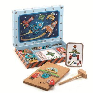 Djeco Tap Tap Ruimte Hamertje Tik Knutselset - 3070900066427