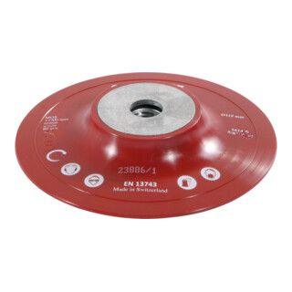 3M Fiberschijven-steunschijf flexibel/glad - 115mm - 1 stuk