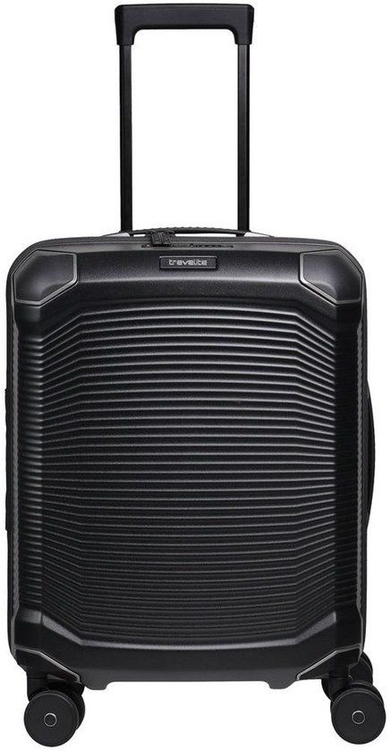 Travelite Millennium spinner handbagage koffer 55 cm black