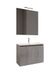 Mama Store ATENA2 60 kast 2 deuren 60 cm, cementgrijs, L 62 x D 47 x H 53 cm