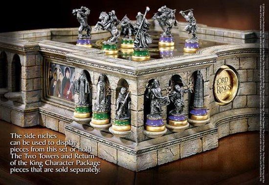 The Lord of the Rings Schaakspel - The Noble Collection - Luxe Uitgave - Metaal - EAN: 0812370010417