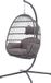 AVH-Collectie Verona hangstoel aluminium met standaard antraciet