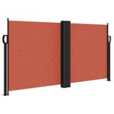 vidaXL Windscherm uittrekbaar 120x1000 cm terracottakleurig