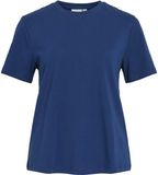 Vinora VILA Vinora S/S T-shirt Dames M Katoen Navy Peony