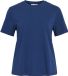 Vinora VILA Vinora S/S T-shirt Dames M Katoen Navy Peony