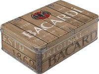 Nostalgic Art Merchandising Bewaarblik - Bacardi – Wood Barrel Logo