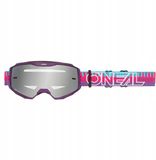 O'Neal B-10 bril roze/paars spiegelend - MX/MTB