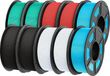 filament pour imprimante 3D, haute vitesse, durable et robuste, HSMPETG 10MIX06
