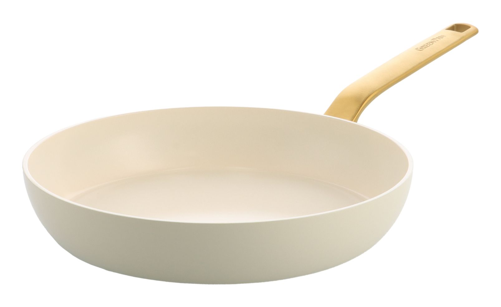 Greenpan Evolution koekenpan 28 cm Cream White