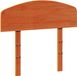 vidaXL Hoofdbord - 100 cm - Massief Grenenhout - Wasbruin