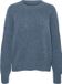 Vero Moda VMBOOM LS O-NECK PULLOVER GA NOOS - China Blue/melange - XL