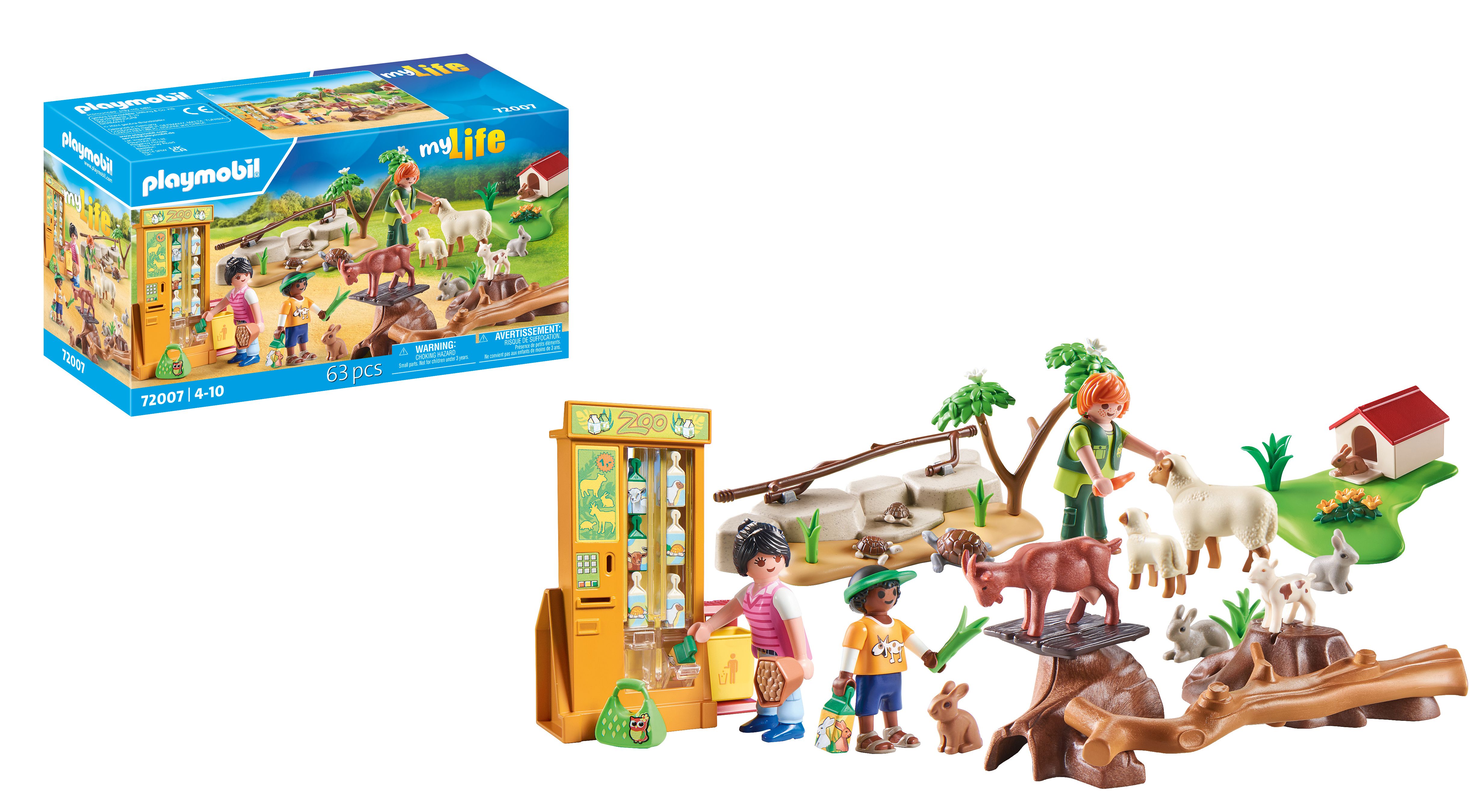 Playmobil My Life 72007 Dierentuin Speelset