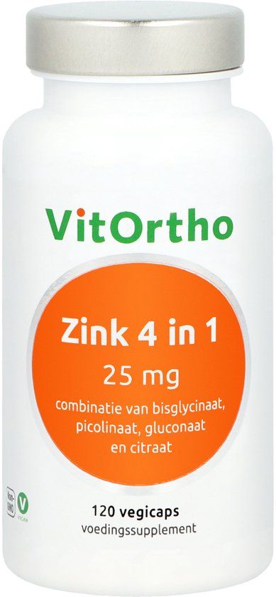 VitOrtho Zink 4 in 1 (120 vegicaps)
