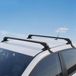 StarTech Universele bagagedrager voor auto's - 2 aluminium dwarsbalken - Maximaal draagvermogen 75 kg - Geschikt voor 4/5-deurs sedans en SUV's - Voor bagage en reizen - Zwart