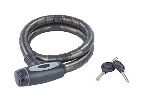 Dansi Pantserschakelslot - Rookzwart Mat - 2 Sleutels - Verschillende Maten