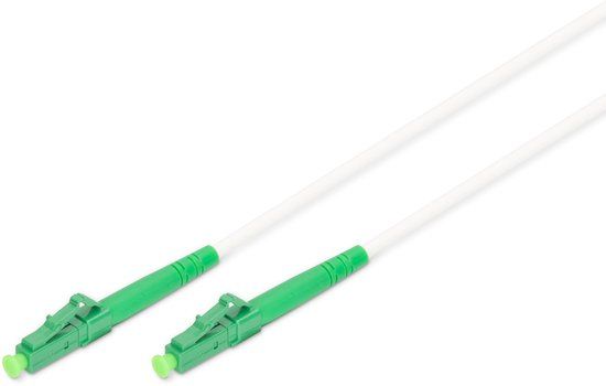 Digitus Glasvezel Optische vezel, Glasvezel Aansluitkabel 100 cm Wit, Groen, Munt-groen, Donkergroen