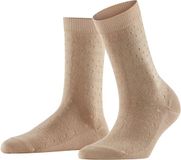 FALKE Family Special Edition eenkleurig katoen sokken dames huidskleur - maat 39-42