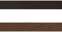 vidaXL Leren riem Donkerbruin 200 x 0,6 cm