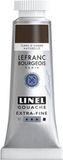 Lefranc Bourgeois 301220 Linel Gouache extra fijne en gladde aquarellen met maximale kleurintensiteit, helderheid voor streeploze applicatie, 14ml tube - Omber natuur