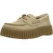Clarks Torhill Boat Beige Suede 36