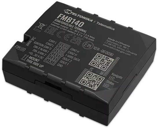 Teltonika FMB140 Auto GPS-tracker Zwart