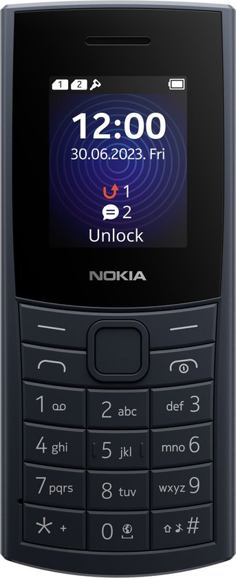 Nokia 110 4G BLUE - 2023 version blauw