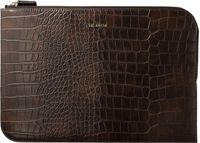 Selencia Croco Laptop Sleeve - Laptop Hoes geschikt voor 13 / 13.3 / 13.6 inch - Tablet Sleeve - Choco Brown