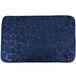 Tendance Tapis de bain mat Pebble - microfiber - Memory Foam - bleu foncé - 50 x 80 cm - antidérapant - salle de bain