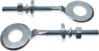 Merkloos / Sans marque PePe Parts Kettingspannerset 2-delig Puch Maxi Zilver