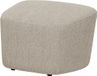 vtwonen Lofty Hocker - Bouclé Stof - Naturel/Beige - 41x62x48 cm