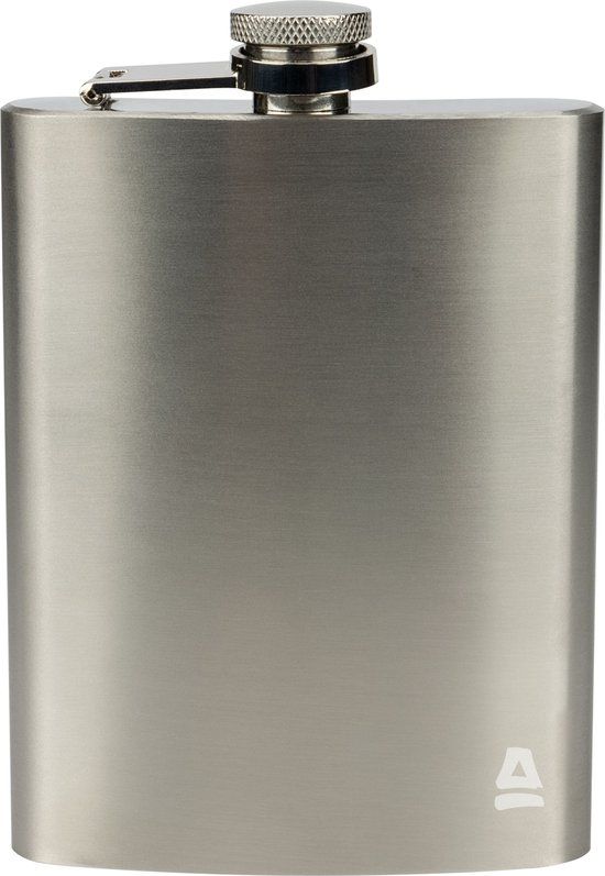 Abbey Camp Heupfles RVS - 200ml - Glennfinnan-200 - Zilver