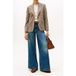 Tommy Hilfiger Core Check Regular Straight Blazer Brown