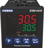 Emko ESM-4435.2.20.0.1/01.04/0.0.0.0 2-punt, P, PI, PD, PID Temperatuurregelaar Pt100, T, J, K, R, S -200 tot 1700 °C