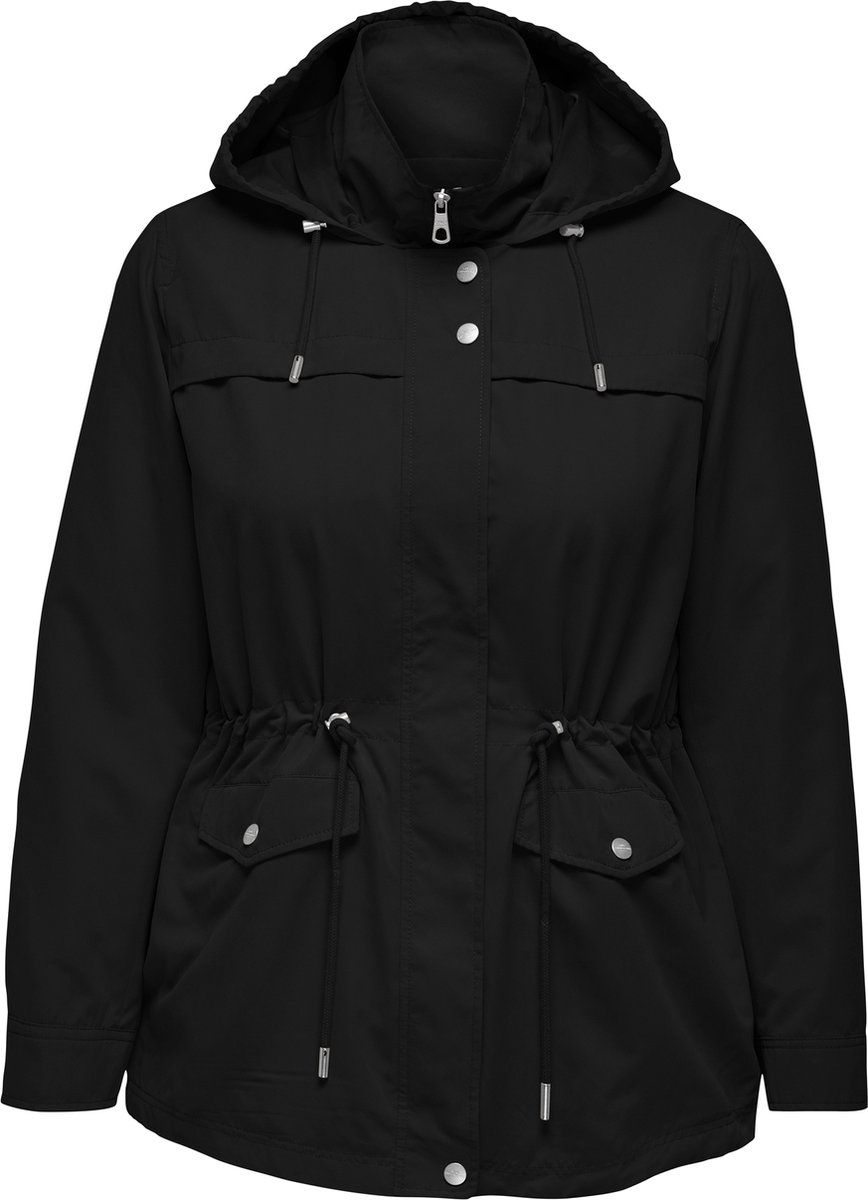 ONLY Carmakoma CARNEWSTARLINE Spring Jacket CC OTW Women's Jacket - Size XL-54 - Black