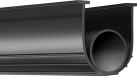 VEVOR Garagedeurafdichting, 6 m, Rubberen Afdichtstrips, Zwart
