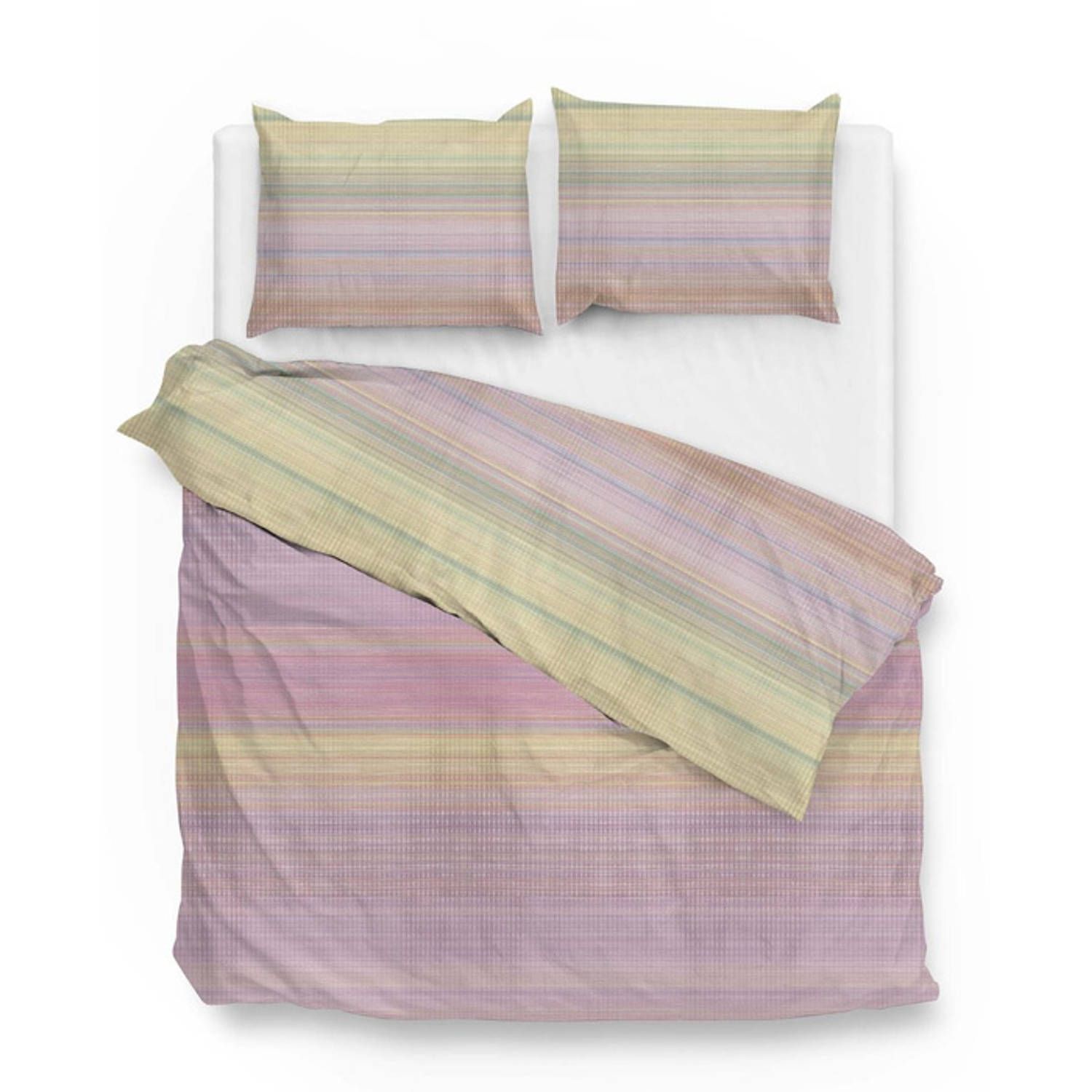 Zo!Home dekbedovertrek luz - rose - lits-jumeaux xl 260x200/220 cm