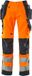 Mascot Safe Supreme Pantalon de travail avec poches holster hi-vis orange/bleu marine C46