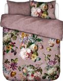Essenza Fleur Dekbedovertrek Katoensatijn Woodrose - Lits-Jumeaux XL – 260x200/220 cm