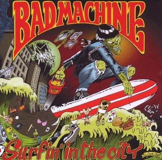 Bad Machine - Surfin' In The City (LP)