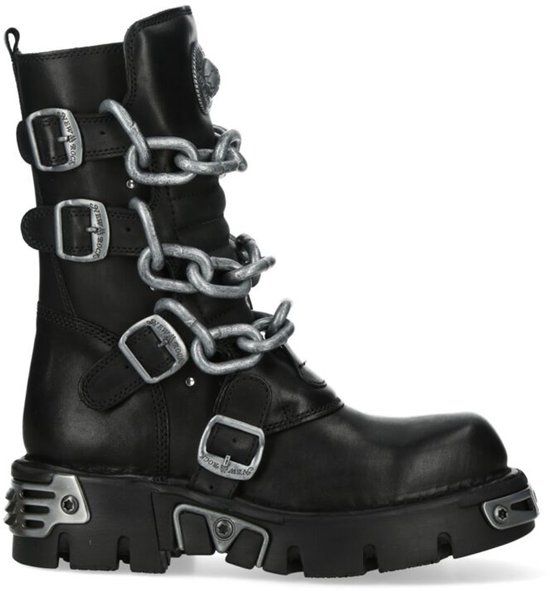 New Rock Boot M-373CAD-C1 Unisex Laarzen - Zwart - EU36
