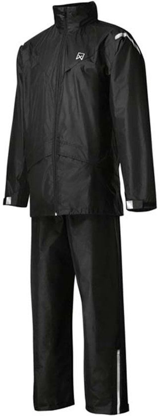 WILLEX regenpak zwart polyester
