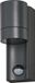 Ledvance ENDURA CLASSIC ISIDOR W S Buitenlantaarn Wandlamp GU10 Donkergrijs Aluminium IP65 Daglichtsensor Bewegingsmelder
