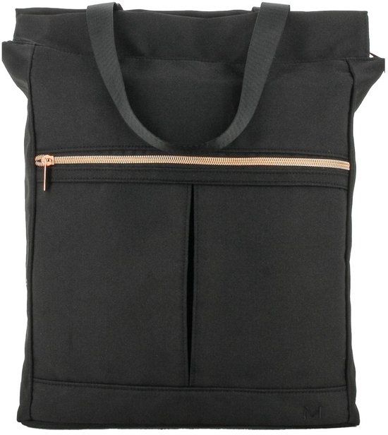 Mobilis 070011 laptoptas 40,6 cm (16") Rugzak Zwart, Roségoud