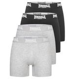 Lonsdale East Challow Boxershorts (4-pack) - Heren - Zwart/Marl Grijs - 3XL