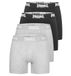 Lonsdale East Challow Boxer shorts pour hommes, noir/gris chiné, XXL