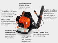 Echo PB-5810: Ruggedragen blaasapparaat