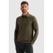 PME Legend American Classic polo shirt with long sleeves and flight pocket green