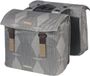 Basil Elegance Dubbele Fietstas MIK 40-49L Chateau Taupe