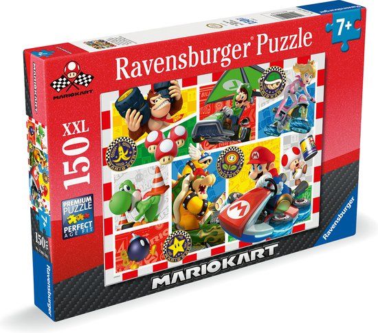 Ravensburger - Mario Kart - Legpuzzel - 150 XXL-Stukjes